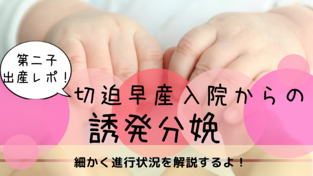 体験談 ２人目出産レポ 切迫早産入院からの誘発分娩で生死をさまよう どさんこママいんふぉ