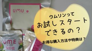 ウムリンはお試しできる？お得に始める方法と見逃せない付録を