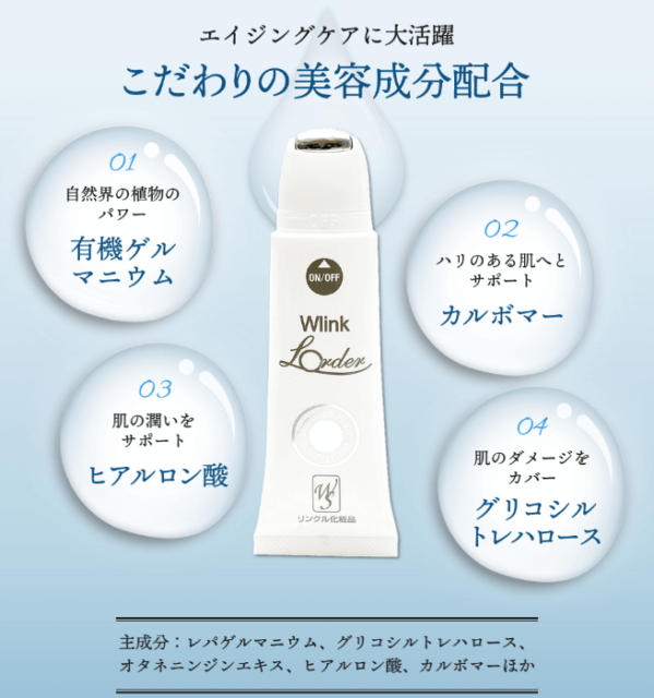 リンクローダーの効果や成分